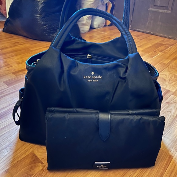 KATE SPADE DIAPER BAG with CHANGING MAT - Picture 1 of 4